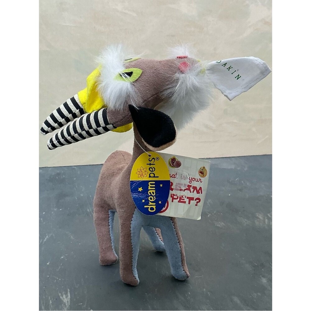 New With Tags Vintage Dakin Dream Pet Plush Billygoat